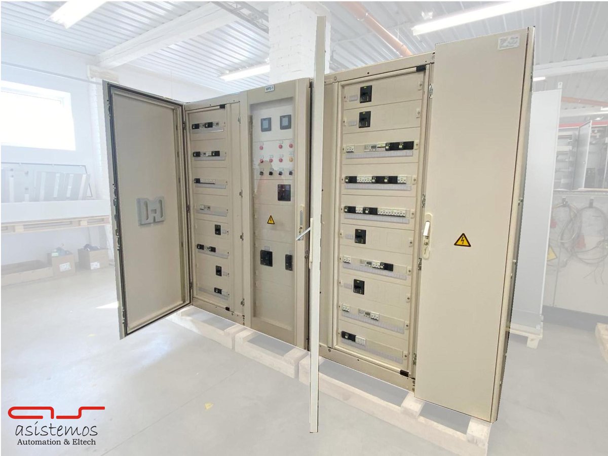 asistemos's tweet photo. Schneider Prisma cabinet.
A power distribution cabinet with an automatic reserve activation. https://t.co/UzWYC0VTDQ