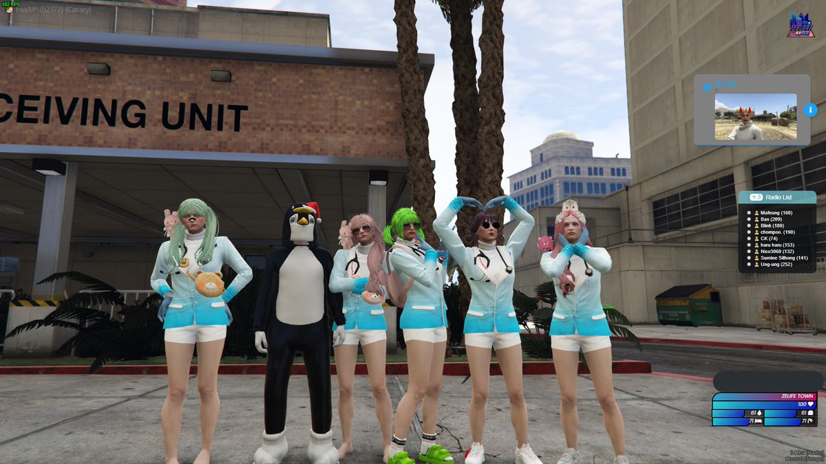 ไม่ได่หายไปไหน ไปเล่น fivem มา 🤣