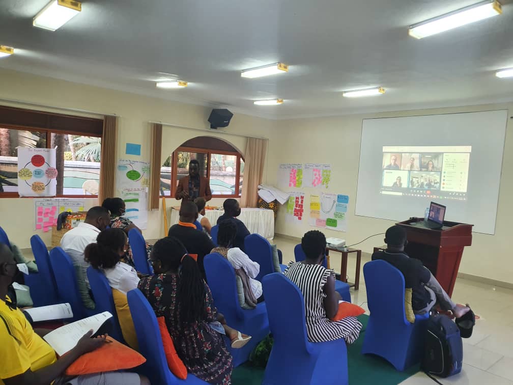 Today <a href="/mtoto_Wa_shule/">Initiative for Mtoto Wa Shule (IMS)</a>  Founder and 2021 EAHRP Alumni <a href="/FredrickIMS/">Fredrick IMS Kayiira</a>  gave a keynote address during the opening of the 2022 East African Human Rights Education Program-Entebbe. Portraying the importance of EAHRP in promoting Human Rights in Uganda. @EquitasIntl <a href="/_Youth4HR/">YouthForHumanRights</a>