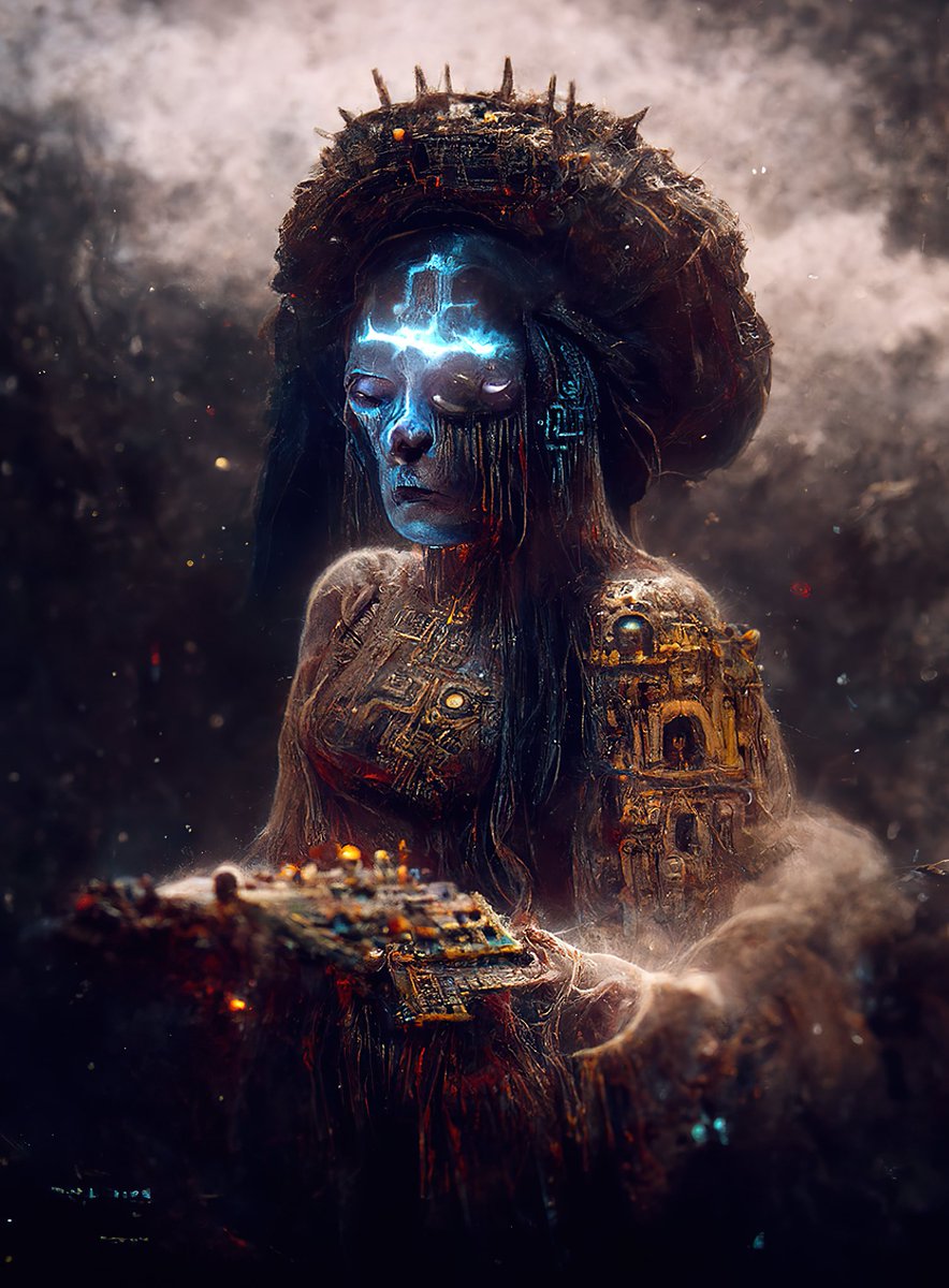 BrokenMindset_'s tweet image. Peace of Time 

The Chronicler / PoT#1 by Broken Mindset

1 of 5 • Now Available for offers

🔥 Genesis edition 🔥

knownorigin.io/gallery/993000…

@KnownOrigin_io

Art by @BrokenMindset_

#cryptoart #NFT #cryptoartist #ETH #NFTs #aiartist #AIart #NFTartist #NFTCommunity #NFTProject