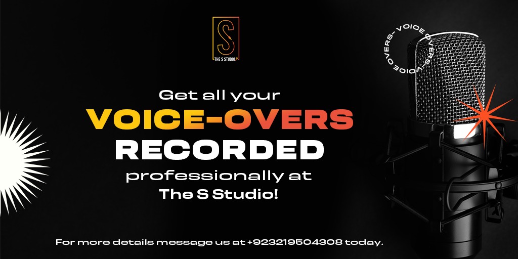 TheSStudiobySA's tweet photo. Need to get voice-overs done for commercials, radio spots and more? 📻 Get your slots booked by messaging at +923219504308 today.

#TSS #tss2022 #voiceovers https://t.co/JpV51R6f4l