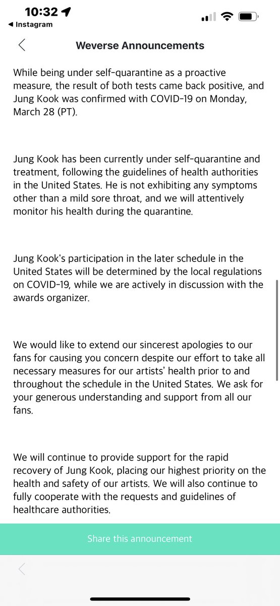kookuverse's tweet photo. i’ve officially lost it #jungkook #getwellsoonjungkook #covid #grammys #bts https://t.co/jij3tqcGJ5
