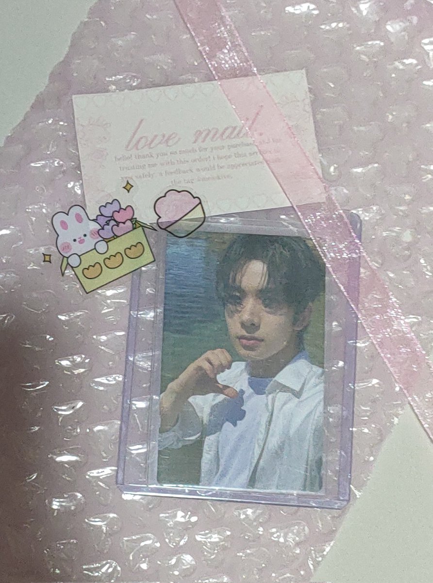 nohyuckmail's tweet photo. π β #heeshmail
hii! thanku for bringing hee home ^^ the packaging is vv cute too !
@melocarts
#melokive https://t.co/YHP70UAAQ7