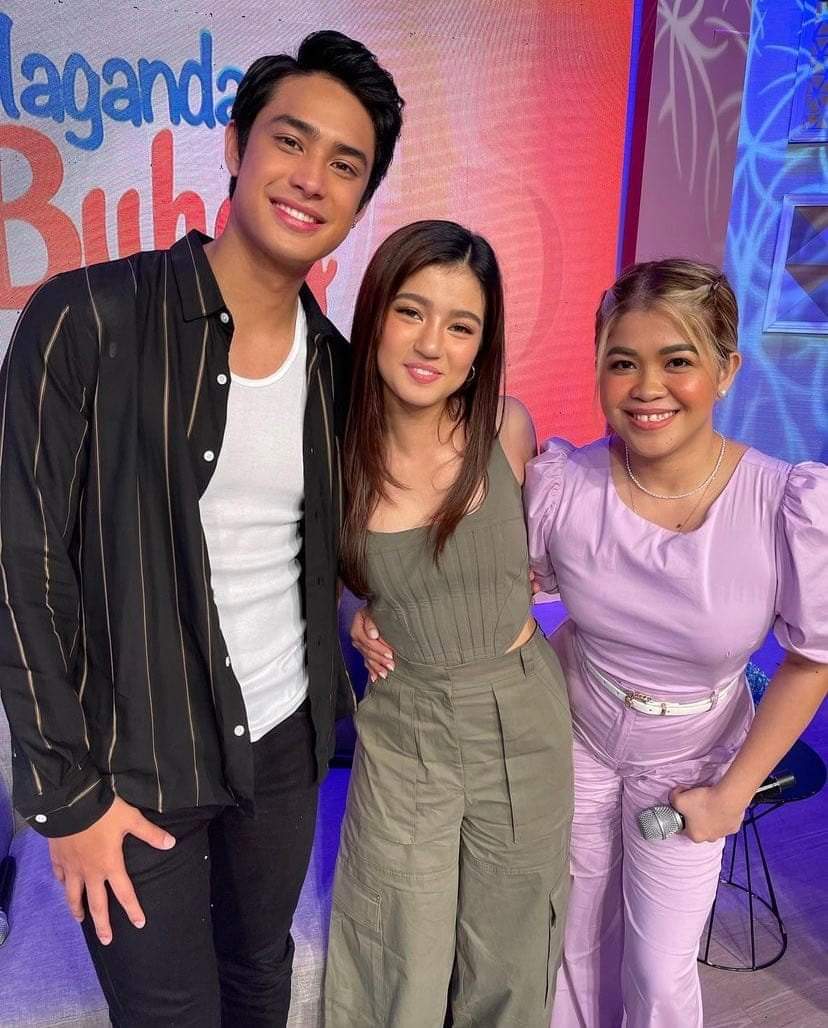 DONATORSPH's tweet photo. Donny and Belle with Ms. Melai. 💙

#DBonMBSoon 

🔗https://t.co/uWdxp60aPZ https://t.co/p3t60HPOsq
