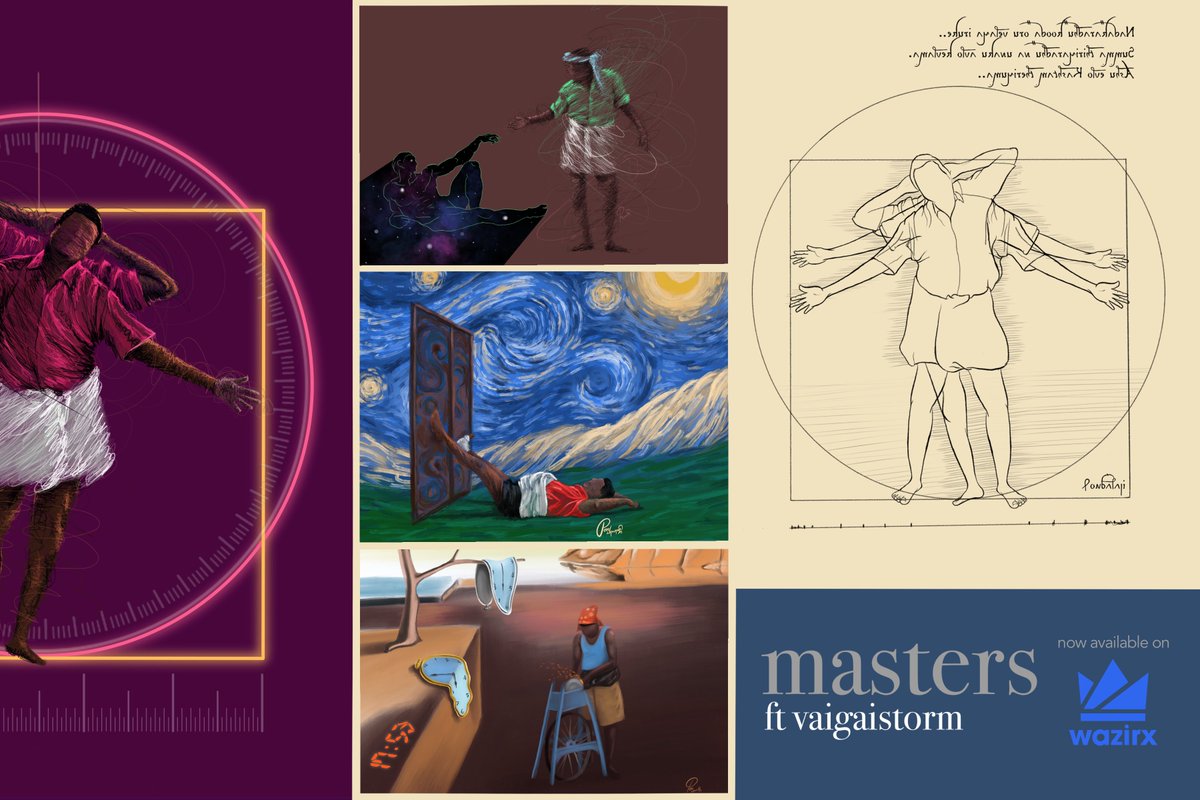 ponbalaji_'s tweet photo. after a lot of contemplation,

Masters ft Vaigai storm is now available on @WazirXNFT   :)

Renaissance, Impressionism, Surrealism,.. thalaivan fits all eras. 

[1/2]

#NFT #NFTCommunity #WazirXNFT #nftcollectors #NFTcollectibles #Vadivelu https://t.co/YJ31bb4DOb