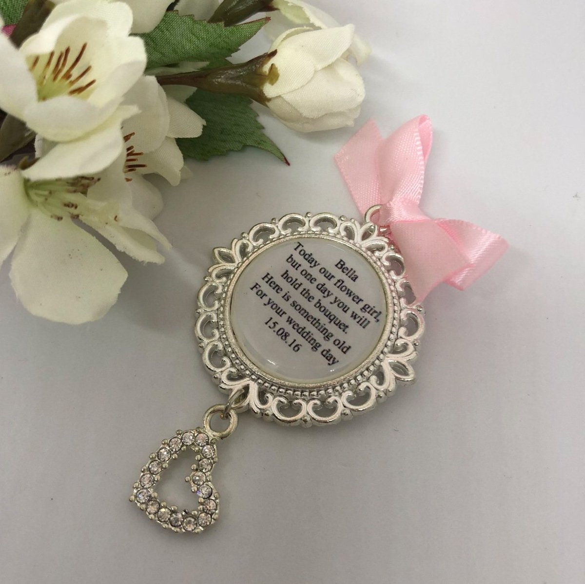 MISSY is a pretty Flowergirl gift/ keepsake for the little princesses in your bridal party @bejewelled_bridal #flowergirl #flowergirls #bridalgift #bridalgifts #bridalmomento #weddingmomento #weddingkeepsake #weddinginspiration #bridalinspiration
