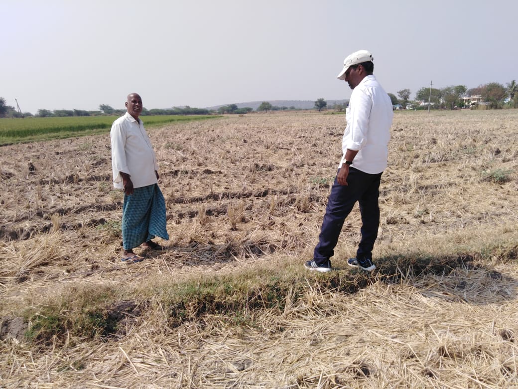 AODhanwada's tweet photo. పంటల నమోదు క్షేత్రస్థాయి పరిశీలన ధన్వాడ మండలం.@harichandanaias @MJSudhakar8 @SRReddyTRS @SingireddyTRS https://t.co/94e4xAH1ey