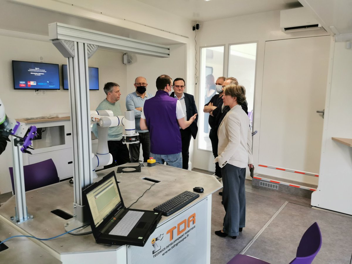 Notre nouvel outil de promotion des métiers de la métallurgie est arrivé, visible à Henin Beaumont au siège de l'UIMM HdF.
#uimmUdimetal #métallurgie