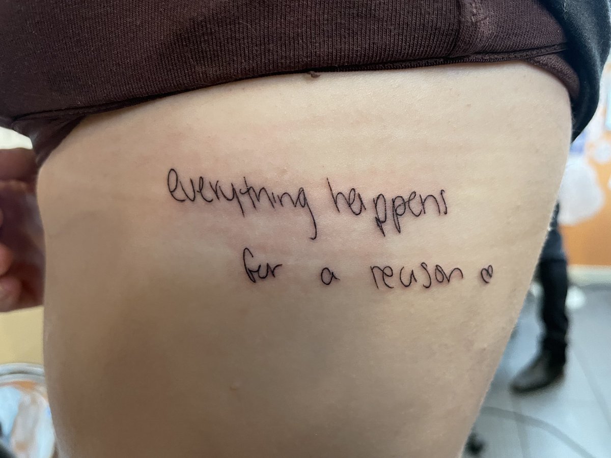 AlyssaRubiox's tweet photo. When you get Madison beers handwriting tatted on you🤍 @madisonbeer https://t.co/VtZq2WtX9q