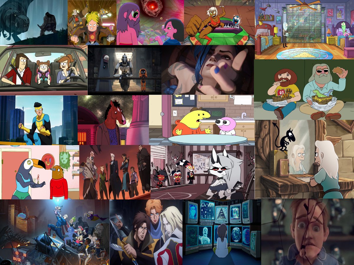 RiseFallNickBck's tweet photo. "Animation for Adults is just cartoons being ugly and saying swear words/being raunchier"

Only if you want it to be... https://t.co/VY1fK4OJS5