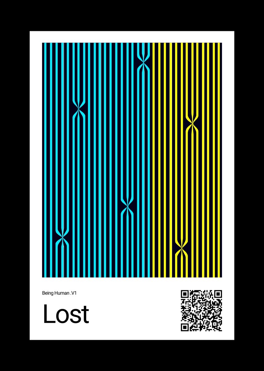 John0lat's tweet photo. #NewToCollection
My 1v1 Art Collection: Being Human V1.
Title: Lost
Finding my way back 😓😓
Scan the barcode to read more or click on the link below
https://t.co/5qynOBNpaL
Price: 0.15ETH
#Nft https://t.co/y0LAzYerTN