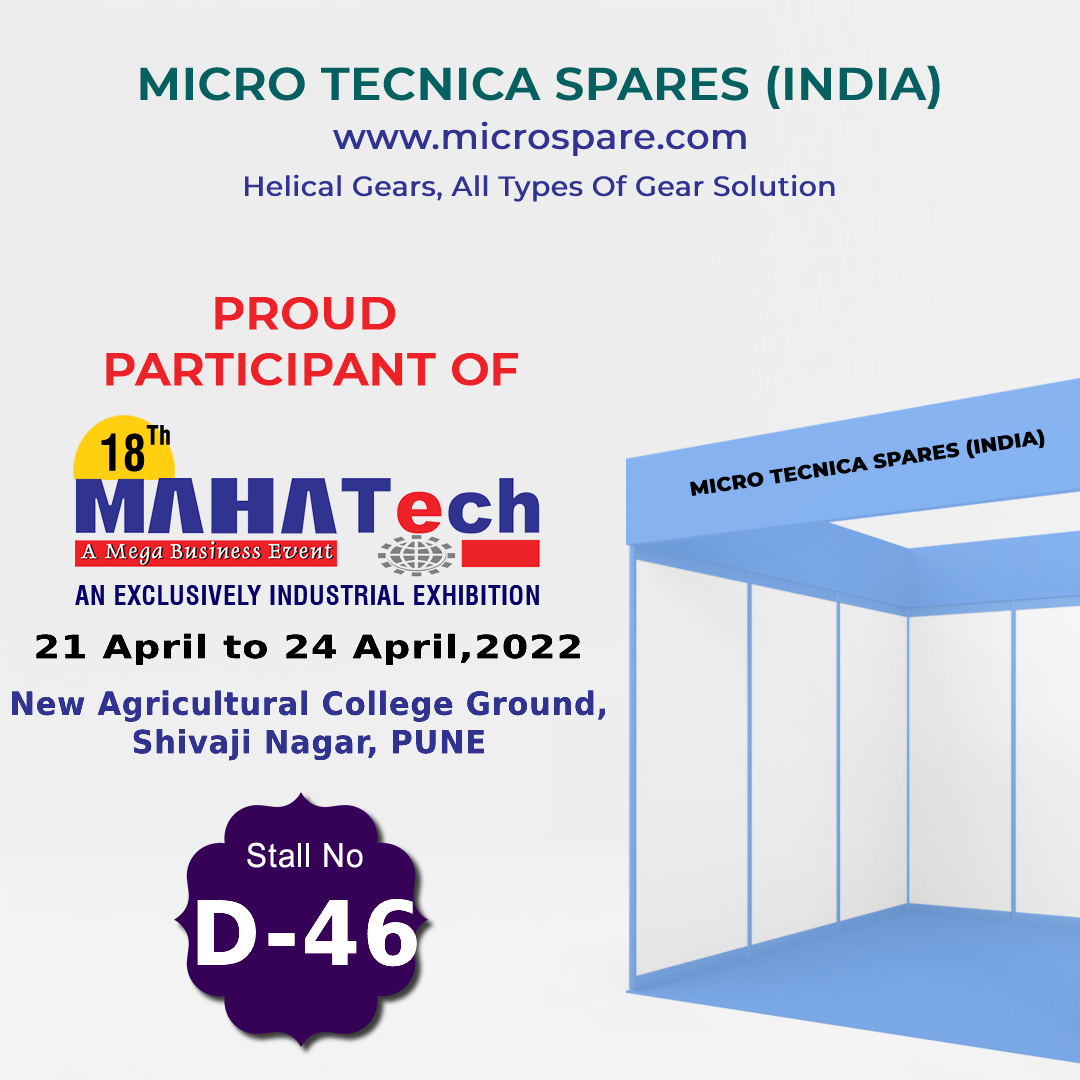 Mahatech's tweet photo. Proud Participant at #MAHATech2022
.
Micro Tecnica Spares (India) - D46
.
Visit https://t.co/MYNCPoYrSD for details. https://t.co/OkHIlxVqH5