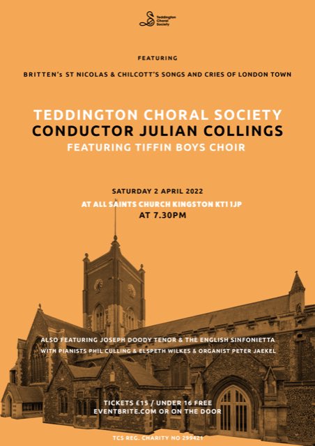 Magic last evening! After weeks of rehearsals and homework the choir sounded great! 

Do not miss this concert on Saturday 2 at <a href="/AllSaintsK/">All Saints Church</a>. A vibrant, thrilling and mystical performance!

We cannot wait to perform it! 

Featuring <a href="/tiffinchoirs/">Tiffin Choirs</a> 

Tickets: eventbrite.co.uk/e/st-nicolas-b…