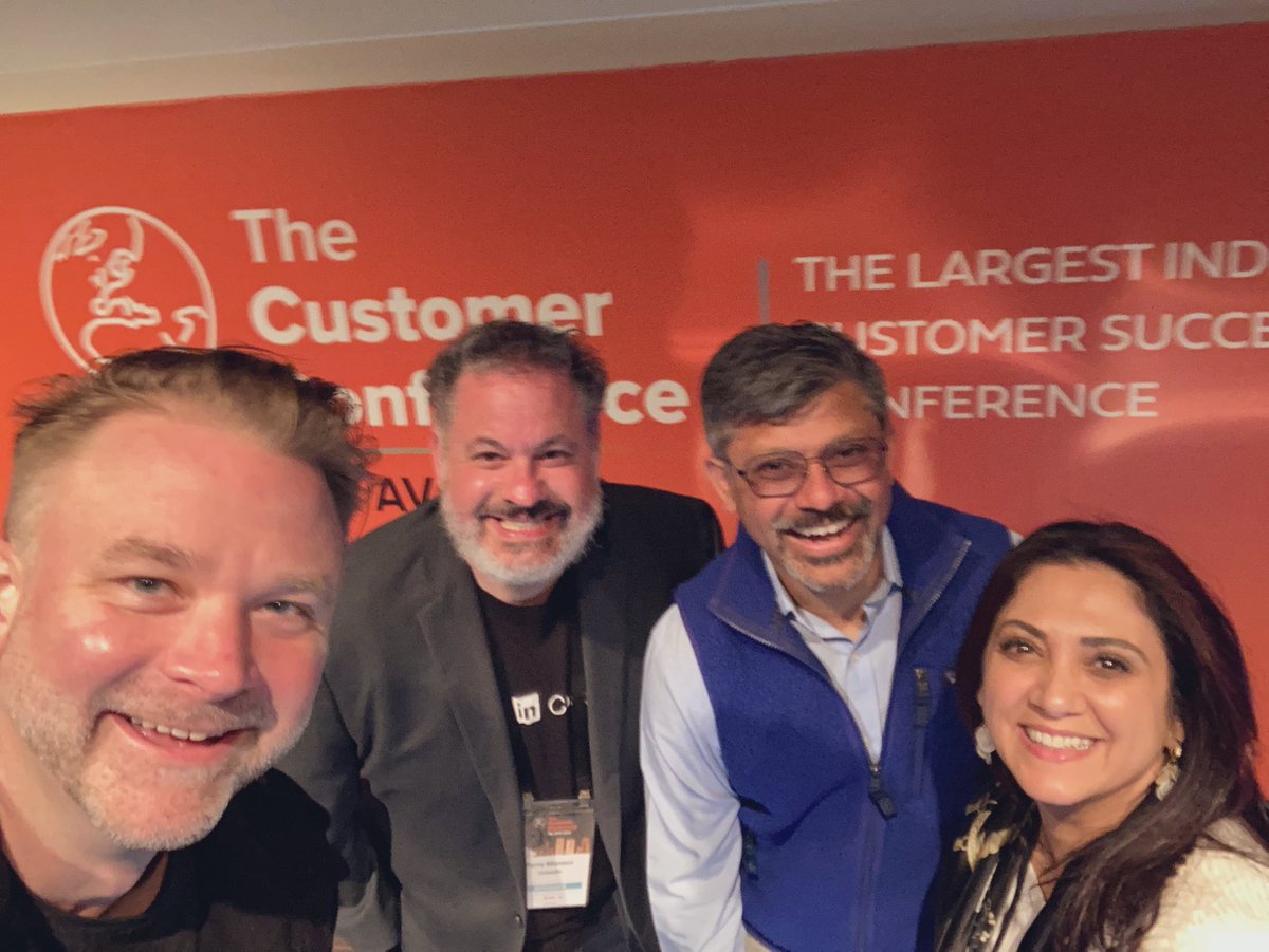 AaronThompsonCS's tweet photo. And away we go, #TheCustomerConference Israel! Amazing friends and colleagues to learn from today from #TelAviv https://t.co/dvs3DDkQLo