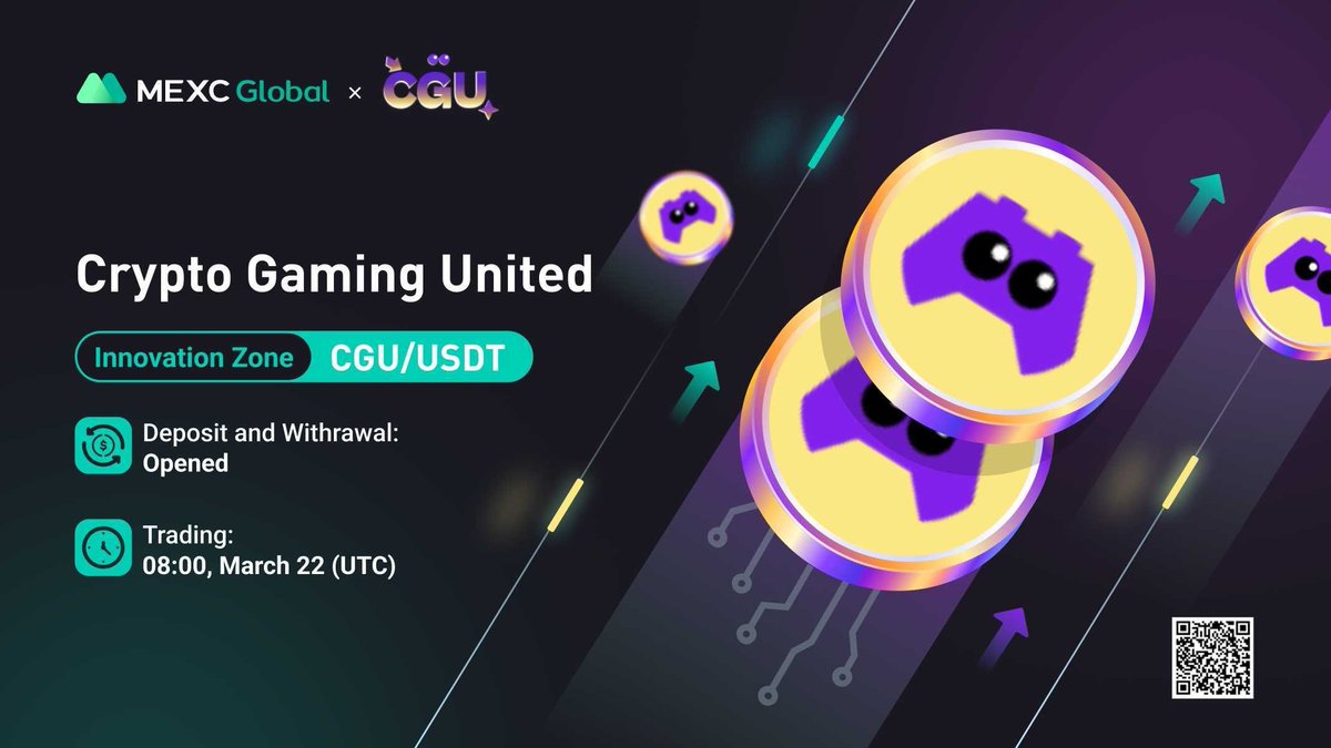 MEXC's tweet photo. 500 $USDT Futures Bonus #giveaway:

✅Follow @cryptogamingutd &amp; @MEXC_Global
✅Like &amp; RT the post
✅Sign up on MEXC https://t.co/SAGf2wtGoj
✅Join https://t.co/bYltRI5HbE and submit your RT screenshot

100 ppl will be picked to win $5 on a first-come, first-served rule.

#Airdrop https://t.co/mAB86rwB0H