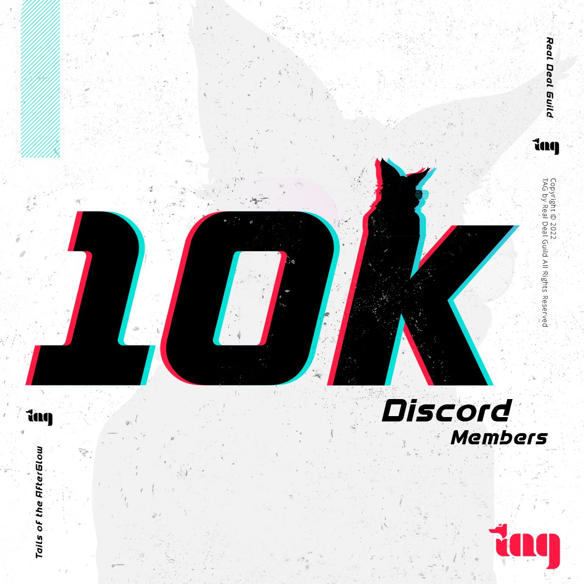 tailsafterglow's tweet photo. 𝗙𝗼𝘅 𝗺𝗶𝗹𝗲𝘀𝘁𝗼𝗻𝗲 𝗮𝗹𝗲𝗿𝘁! 🦊

More foxes have gathered in our Discord community and we’re now 10k stronger! We are so blown away by your continued support and we can’t wait to see you foxes dominate the metaverse! To A Greater Life! 🚀

#TAGOnFire #TAGLife #FoxesUnite https://t.co/r35v0te7av