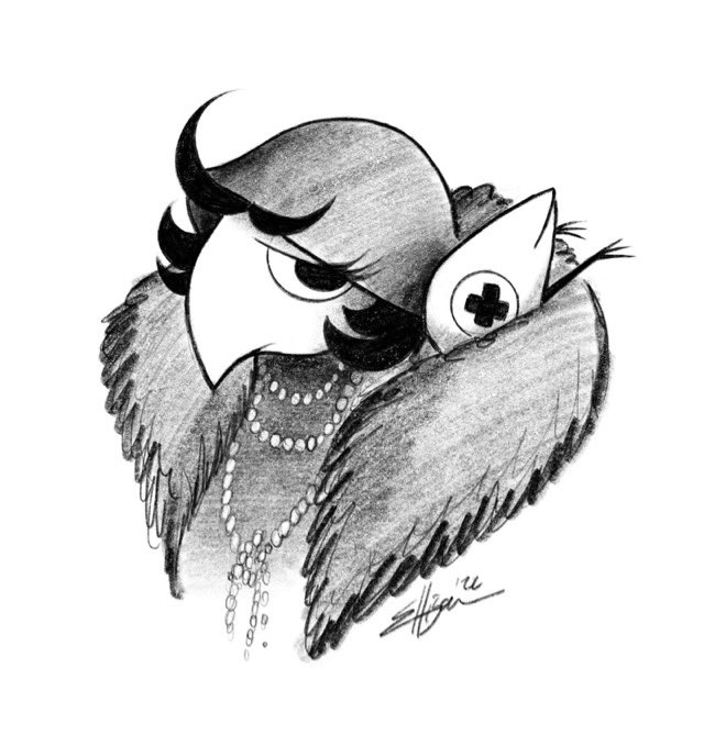 kilinkavoc's tweet photo. Bubo enjoys the fluff. The simple things… #flocksona #flimflamflock @aorticinkwell https://t.co/jRR7v69kDj