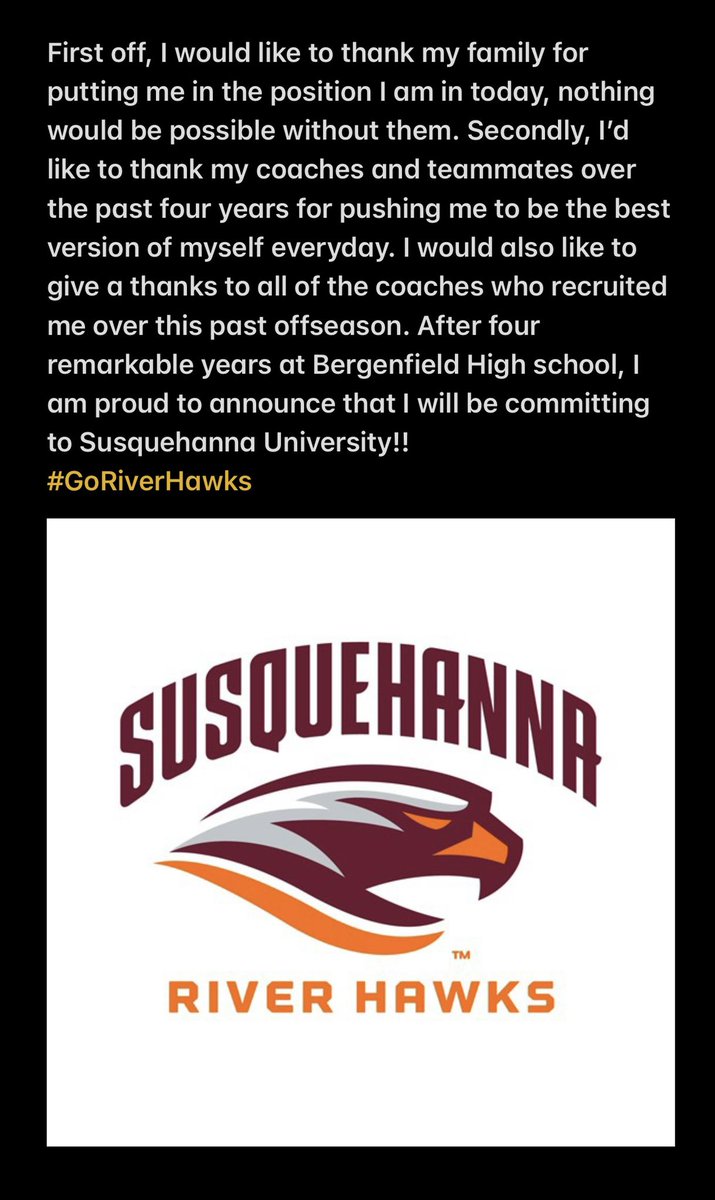 johnnykradenski's tweet photo. @SURiverHawksFB @SUCoachPerk  #Committed https://t.co/yKYbmcYrEd