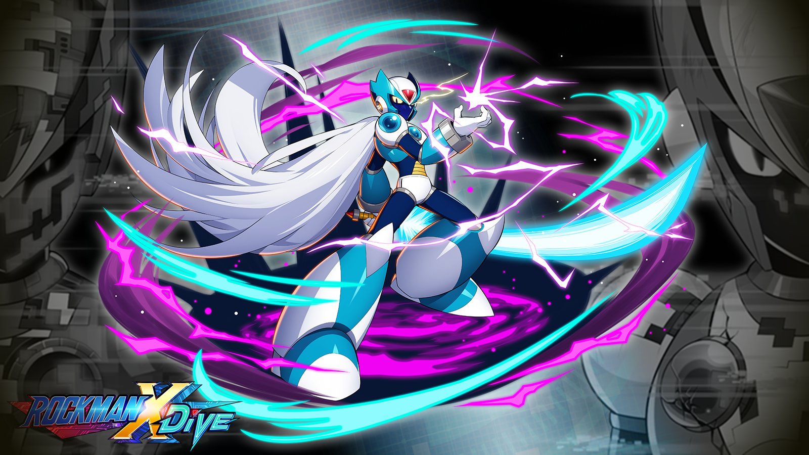 超激レア 非売品 ロックマンX DiVE アクリルスタンド ジンオウアイリス