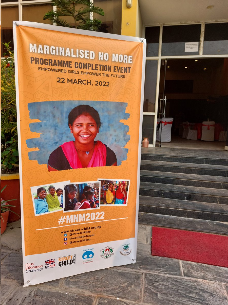 streetchildnp's tweet photo. All set for today's big day #MNM2022 Programme Completion Event #empoweredgirlsempowerthefuture 👩🏾📚👊 https://t.co/2lkfafZsjA