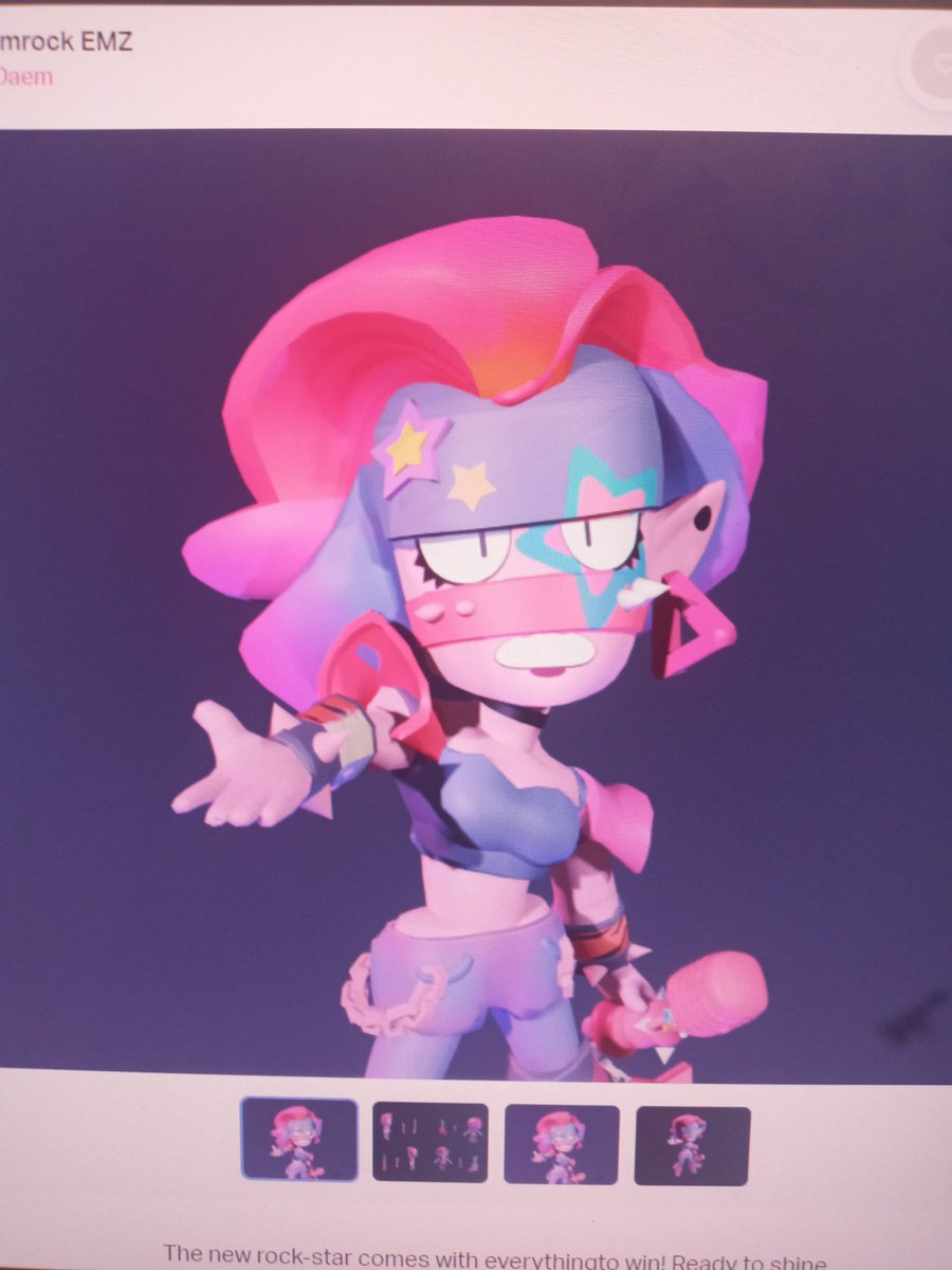 DaemSoria's tweet photo. ¡¡Por fin!! ¡¡Ya pude subir mi skin a #supercellmake!! Estoy muy conforme con el resultado. Ya pueden darse una vuelta sita por la página y ver el concepto completo ;)
⭐🎶⭐
#BrawlStars #EMZ #BrawlStarsArt https://t.co/aEcV9tuh4a
