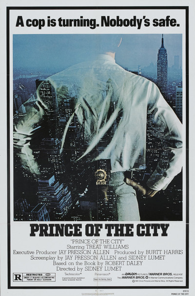 Prince of the City (1981) tells the story of a corrupt NYPD narcotics officer who, after turning informant to help remove a few bad actors in his unit, finds himself captive in a sprawling federal investigation that threatens everyone he said he'd never betray. Very realistic.