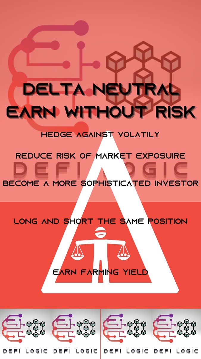 DefiLogicCrypto's tweet photo. Earn rewards. Reduce risk. What's not to love about delta neutral? https://t.co/tUhpctof0W