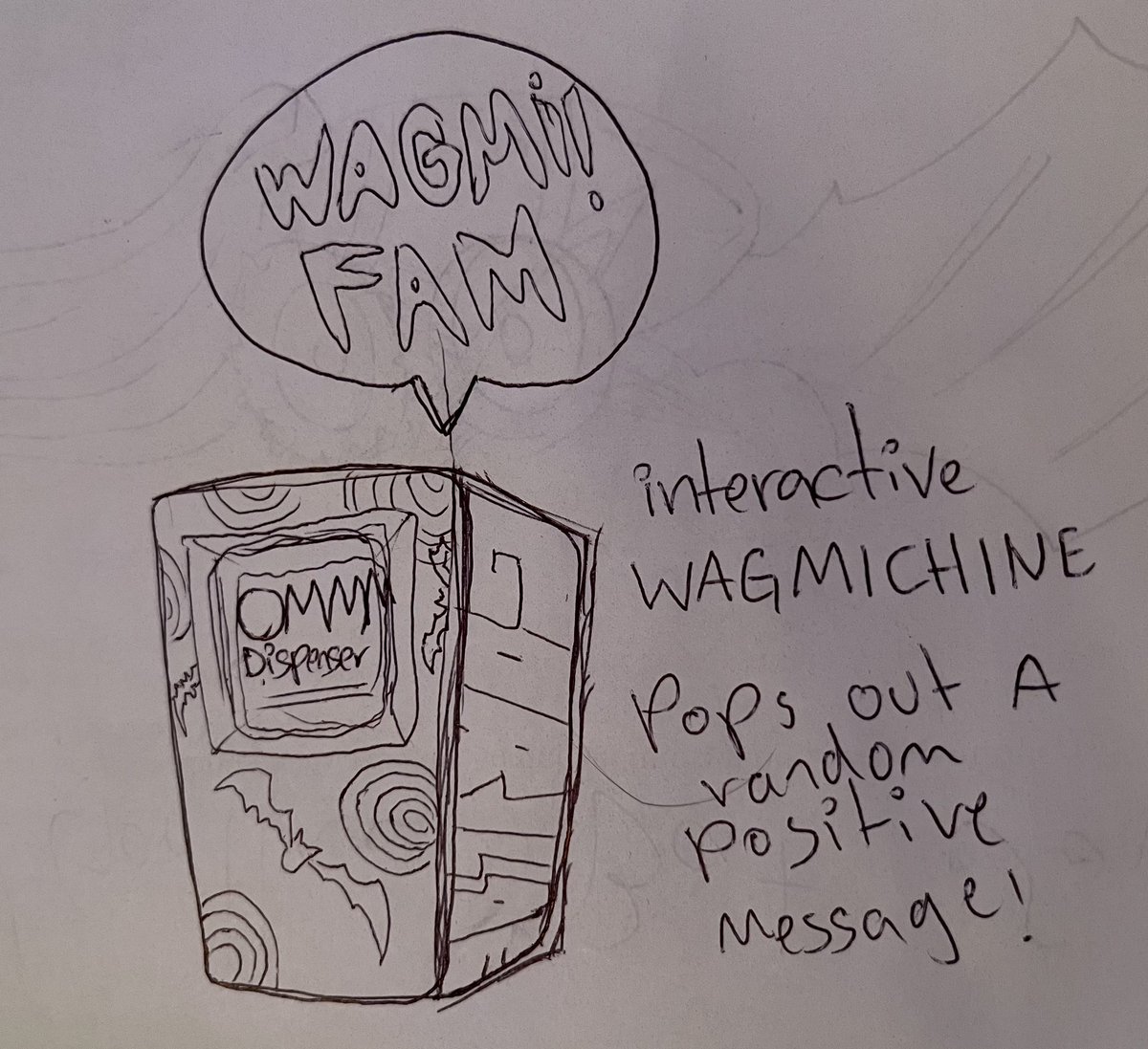 solanasapien's tweet photo. WAGMI-CHINE! 

Furniture for ur SOVANA HQ 
Cause we all need a lil love sometimes 💜
generates a positive message or quote wen you interact with it &amp; could also pop short announcements for the community 🥚🦍🦇🧝‍♂️

@NewBatCity @tote_clubnft @sovanadao @GorillaeNFT #SovanaCreators https://t.co/0E3aAS6j1n