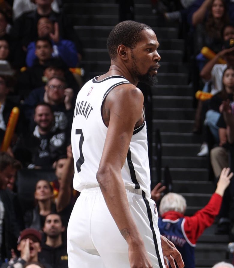 Kevin Durant over his last 5 games: 

34.0 PPG
8.0 APG
6.4 RPG
56.7% FG
42.9% 3PT
93% FT