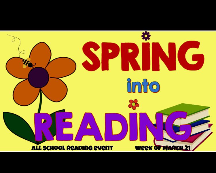 Day 1 of Spring into Reading at Goodnow was so much fun!