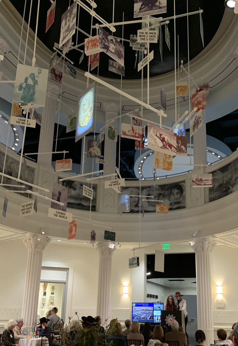 Despite the storms, great  TWU alumni event at Cowgirl Hall of Fame this evening.  Thanks Regent Stacie Dieb McDavid for hosting us! <a href="/TWUpres/">Carine Feyten</a>