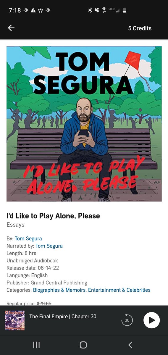 pattymelt541's tweet photo. @tomsegura ORDERED. Question: Do you receive an equivalent payout from an Amazon Audible credit compared to cash? I assume 'yes' but those publishing contracts can be.. stingy. I'll see you in Oregon next time around 👌 Go Beavs though, fuck the Ducks https://t.co/LfYOXw0Rw4