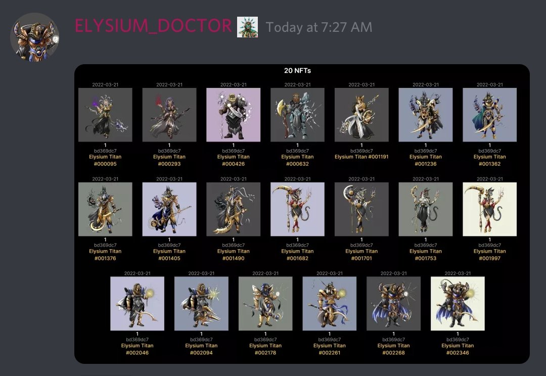 Elysium Titans | Busy DEV-ING tweet media