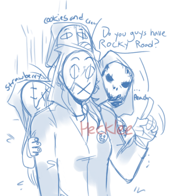 beetshake's tweet photo. based on a true story 🍨🍦
#DeadbyDaylight #dbdfanart https://t.co/maTWroh35C