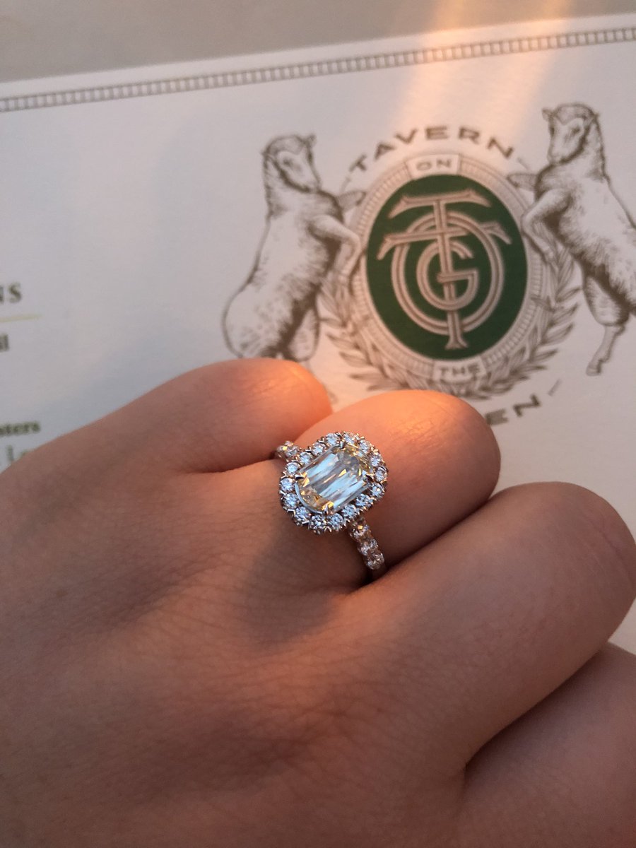 rlaben's tweet photo. Had a proposal straight out of a movie and I still have the audacity to ask him if he still loves me every 5 minutes. https://t.co/JGy8HIYgzf