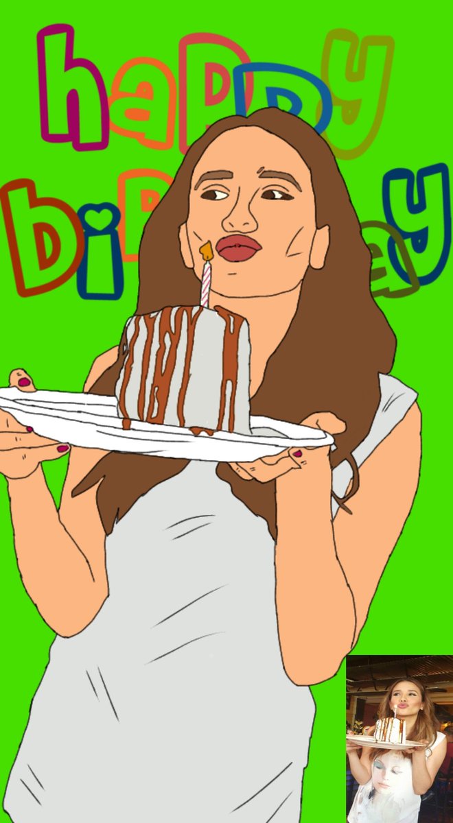shaneallayza's tweet photo. Haberts, @anakarylle! 💚🎂 https://t.co/d76V8Oshod