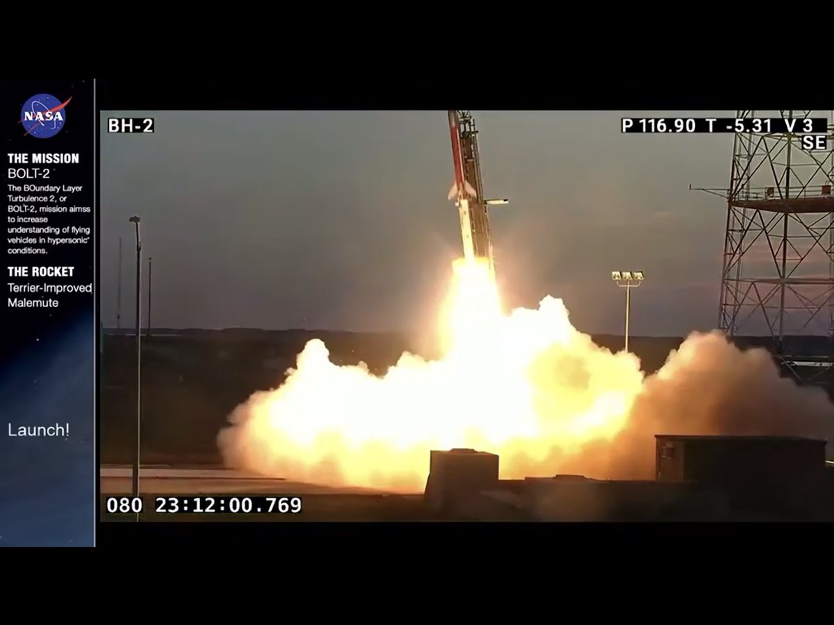 cubrcinc's tweet photo. Congratulations to the entire BOLT II team on a successful test flight.   This has been a momentous day in CUBRC history and a fitting tribute to our colleague the late Dr. Michael Holden. https://t.co/dwbINuBY4O