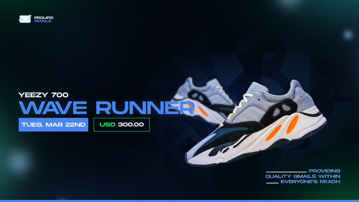 Tomorrow, we continue on our Yeezy journey with a restock of the OG Wave Runners.

Will you be cooking with us?💰