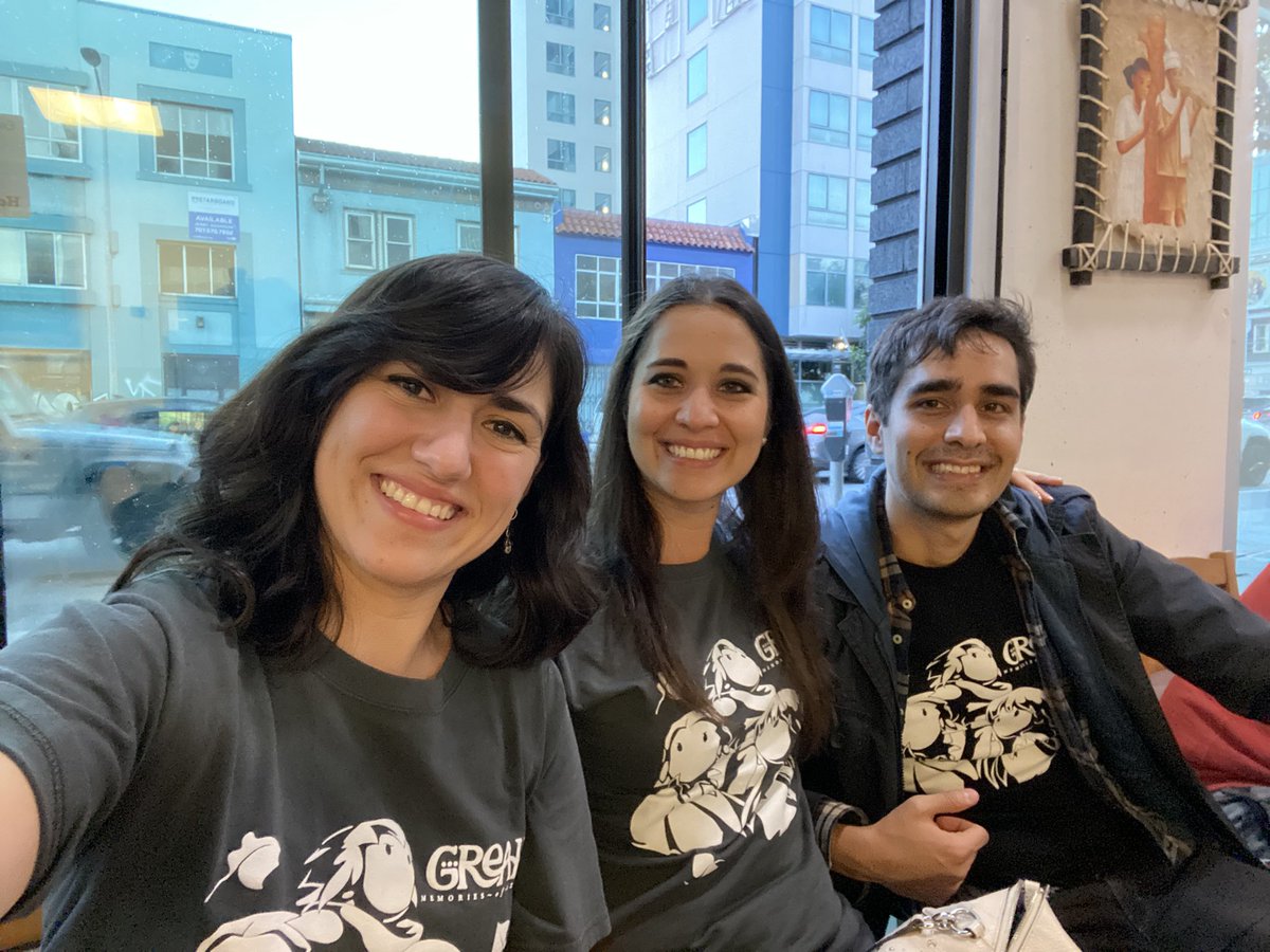 majofelix's tweet photo. Greak Team at GDC! 🎉 @PlayGreak @NaveganteGames #Gdc #gdc22 #gdc2022 @devsvjmx https://t.co/C74Y9hf7li