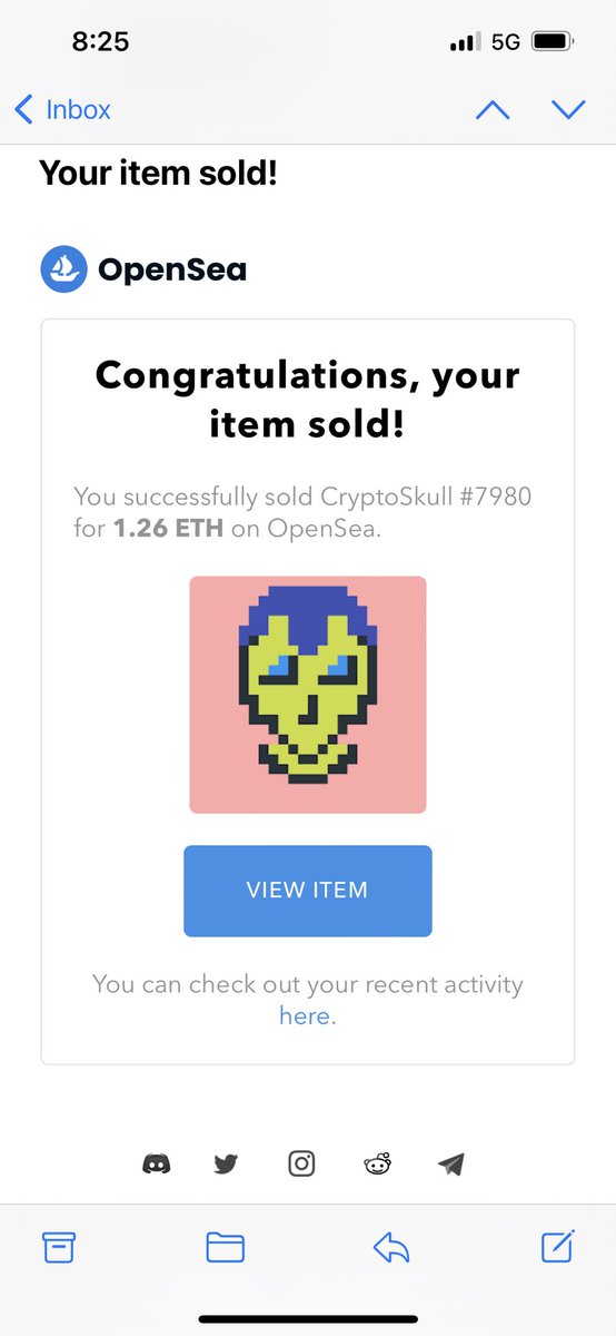 cryptokory's tweet image. Goodbye to my first #NFT ever. Learned a lot about taking profits and cutting losses since buying this. Happy to be taking a .3 ETH profit. #crypto #SolanaNFTs