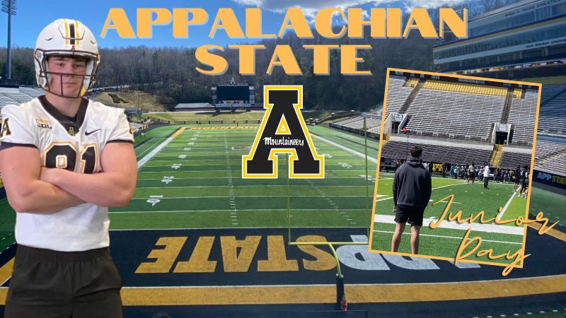 Max Drag (@maxdrag2) on Twitter photo Thank you <a href="/Coach_JWatts/">Justin Watts</a> and <a href="/Coach_SClark/">Shawn Clark</a> for an awesome Junior Day. I look forward to the future and all the possibilities #RockBoyz23
<a href="/AppStateFB/">AppState FB Fans</a>
<a href="/CoachJGentry/">Justin Gentry</a>
<a href="/CoachPerrone/">Coach Perrone (My Recruits)</a>
<a href="/LouatTheState/">Lou Bezjak</a> Thank you <a href="/Coach_JWatts/">Justin Watts</a> and <a href="/Coach_SClark/">Shawn Clark</a> for an awesome Junior Day. I look forward to the future and all the possibilities #RockBoyz23
<a href="/AppStateFB/">AppState FB Fans</a>
<a href="/CoachJGentry/">Justin Gentry</a>
<a href="/CoachPerrone/">Coach Perrone (My Recruits)</a>
<a href="/LouatTheState/">Lou Bezjak</a>