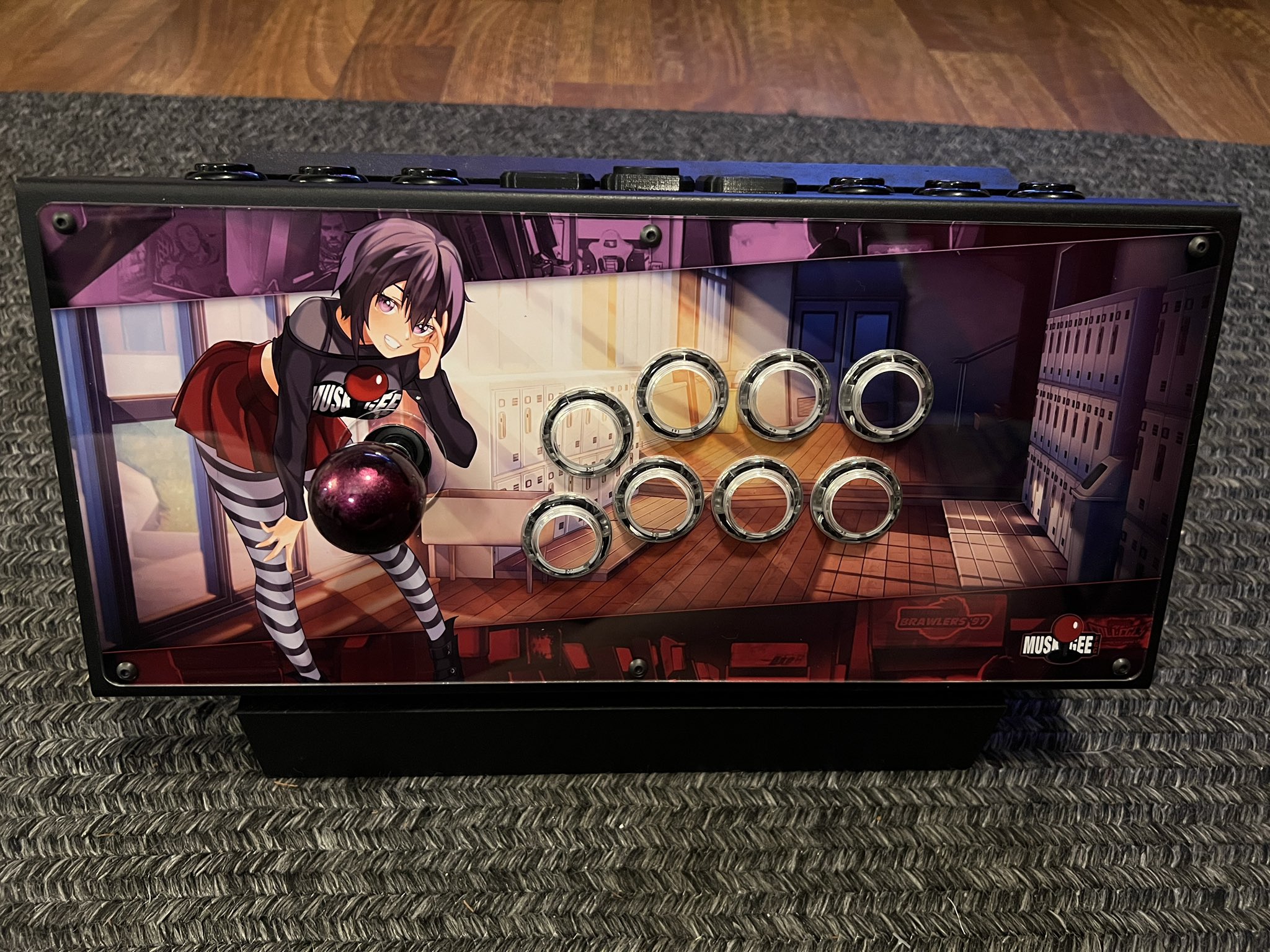 Playstation 3 Custom Arcade Fightstick PS3 Anime The Idolmaster Controller  | eBay