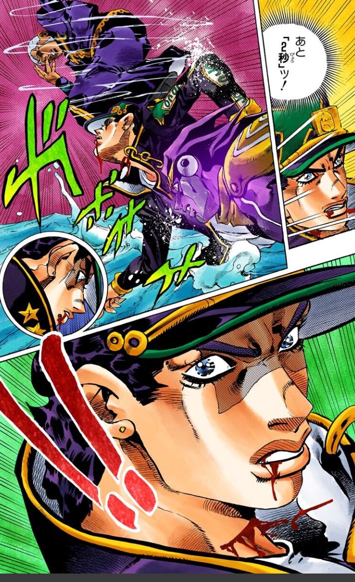 Stone Ocean- Jotaro's death 