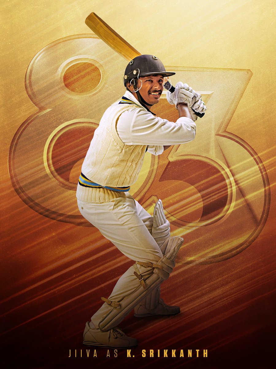 DjinnzBane's tweet photo. #Noteworthy #performance by @JiivaOfficial as @KrisSrikkanth in @83thefilm. This one's for the #win .
#83TheFilm #83TheMovie
#83OnNetflix https://t.co/yGFSkgrNQu