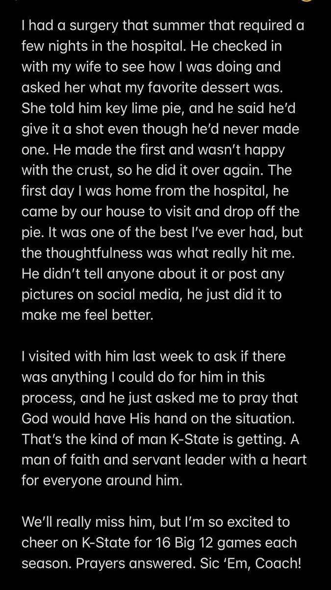David Kaye (@davidkaye9) on Twitter photo Quick note so <a href="/KStateMBB/">K-State Men's Basketball</a> fans will know the kind of man theyβre getting with <a href="/CoachJTang/">Jerome Tang</a>. #SicEm #EMAW Quick note so <a href="/KStateMBB/">K-State Men's Basketball</a> fans will know the kind of man theyβre getting with <a href="/CoachJTang/">Jerome Tang</a>. #SicEm #EMAW