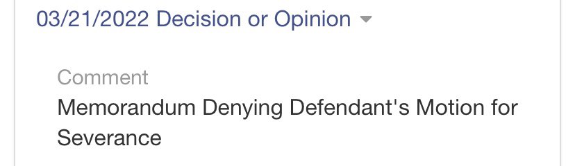jlumfox10's tweet photo. JUST IN: Judge denies Daybell’s motion for severance. https://t.co/sTGz1Fzr7i