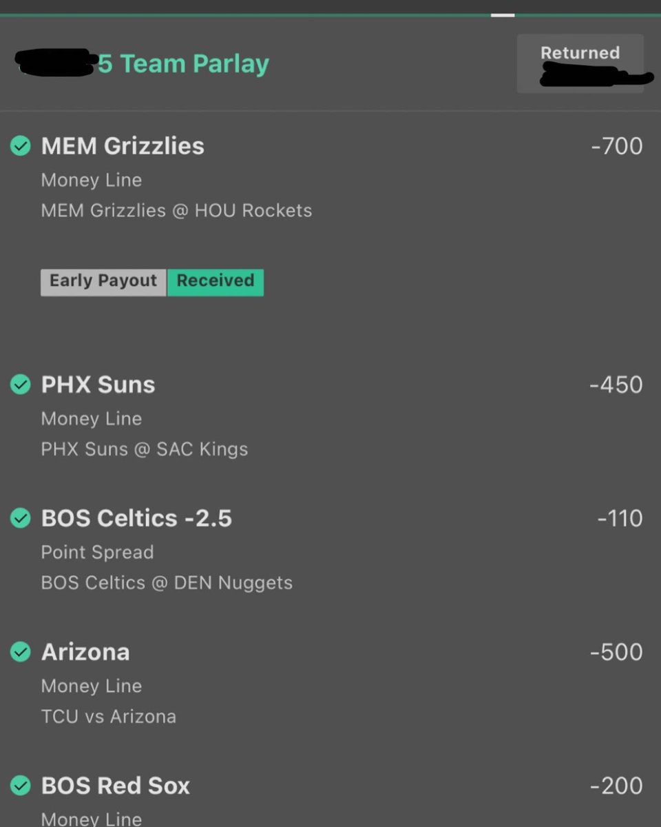 four56ix's tweet photo. Another strong close to end off the week 💰💰 subscribe to our channel on #discord for more chances to win 🏆 #bet365 #betway #fanduel #sportsbetting #draftkings #sportsgambling #olg #thescore https://t.co/qOJjeNTwTq