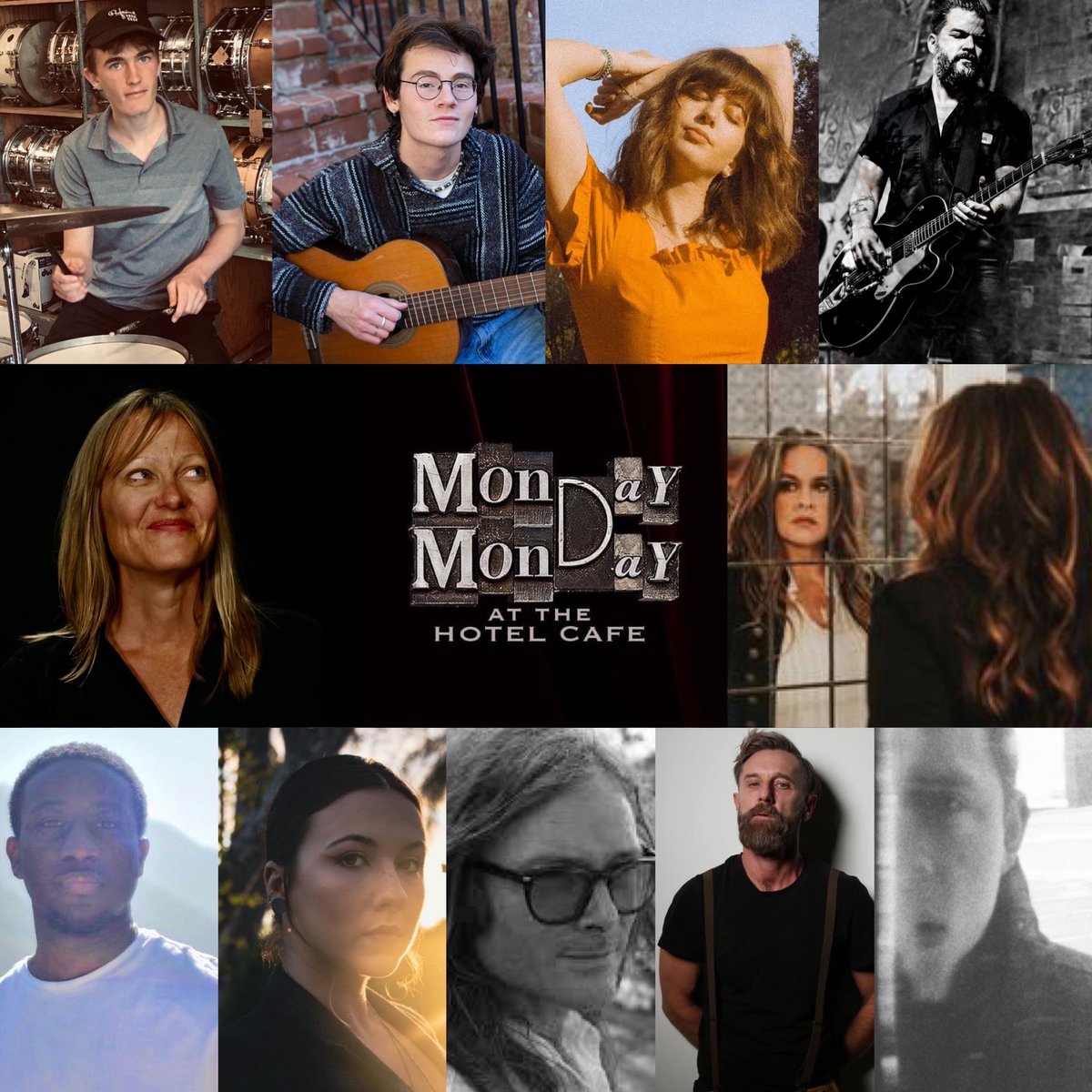 Tonight at Hotel Cafe's Second Stage...a wonderful evening of music from 8-11pm. Hosted by Claire Holley