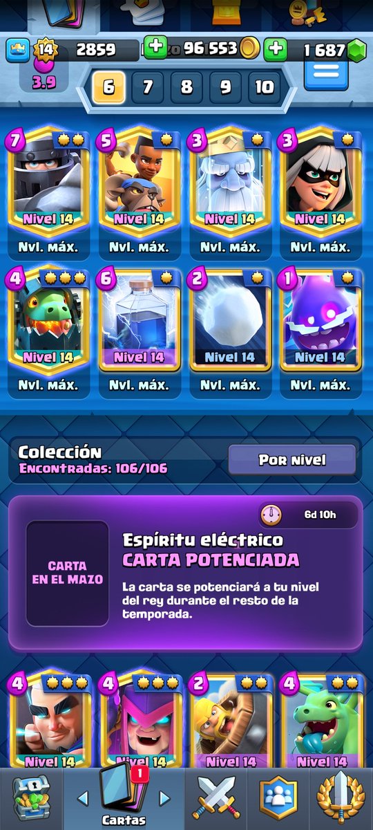Se vende esta cuenta por falta de tiempo a precio regalado con la mayoría de pases de batalla y cofres comprados cualquier consulta imbox solo gente de Perú. <a href="/ClashRoyaleES/">Clash Royale ES</a> <a href="/ClashRoyale/">Clash Royale</a>