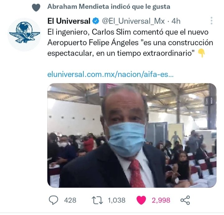 MarcoDeciderio's tweet photo. @PatHito_ Cuál será la verdad del Universal?
Acá en el aeropuerto de Cancún siempre hubo vendedores ambulantes que vendían, y venden comida, somo que ustedes viven en una burbuja! https://t.co/jcqoE4XXuX